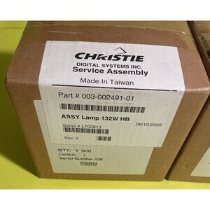 Christie ASSY Lamp 132W HB 003-002491-01 Projector Replacement Lamp